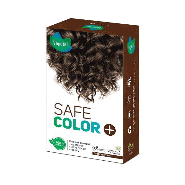 Netmeds | Vegetal Safe Color+ Hair Color - Dark Brown 50 gm