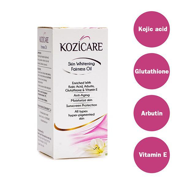 Kozicare Skin Whitening Fairness Oil 60 ml - Face Oils