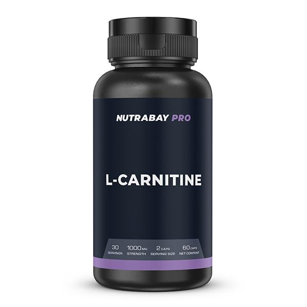 Netmeds | Nutrabay Pro L-Carnitine 1000mg Capsule 60's