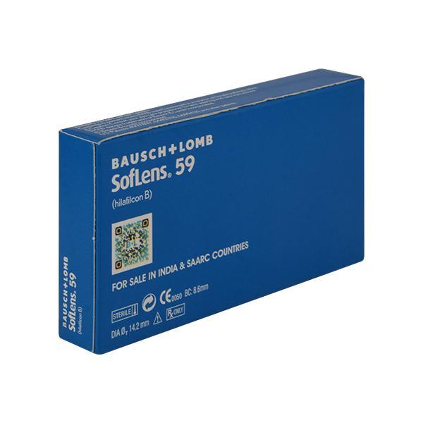 Bausch & Lomb SofLens 59 Monthly Contact Lens - 6 Lens/Box (-3.5) - Eyecare Lenses