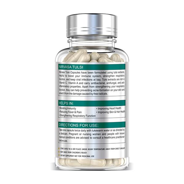 Nirvasa Tulsi Immunity Booster Capsule 60's - Vitamin C