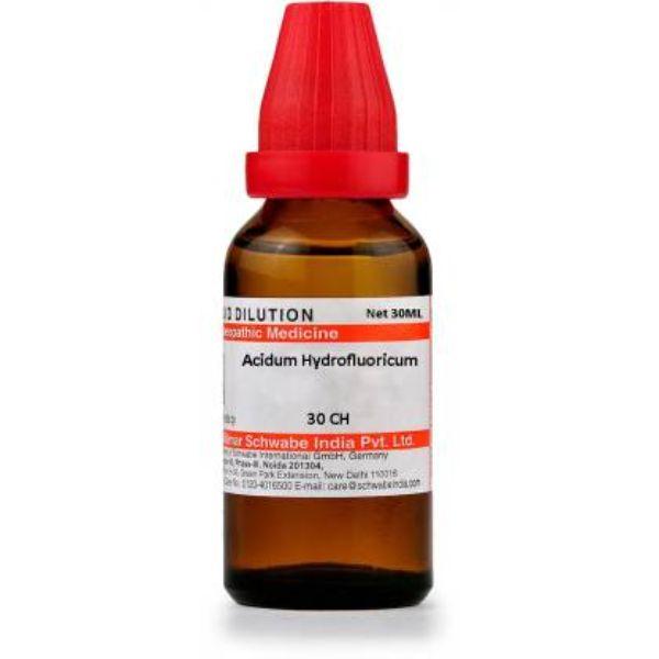 Netmeds | Dr. Willmar Schwabe Acidum Hydrofluoricum 30CH Drops 30 ml