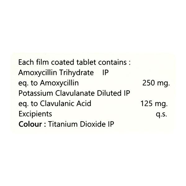 MOCA 375 Tablet 6's - Bacterial Infections-Pen