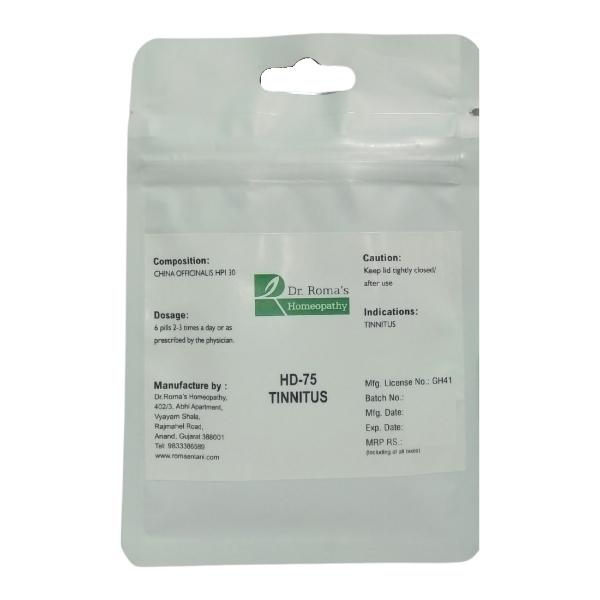 Netmeds | Dr. Roma's HD 75 Tinnitus Pills - Pack of 2's