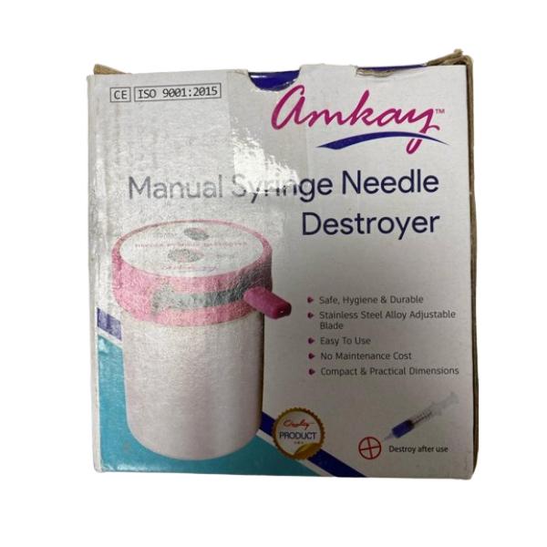 Netmeds | Amkay Syringe Needle Destroyer - Manual 1's