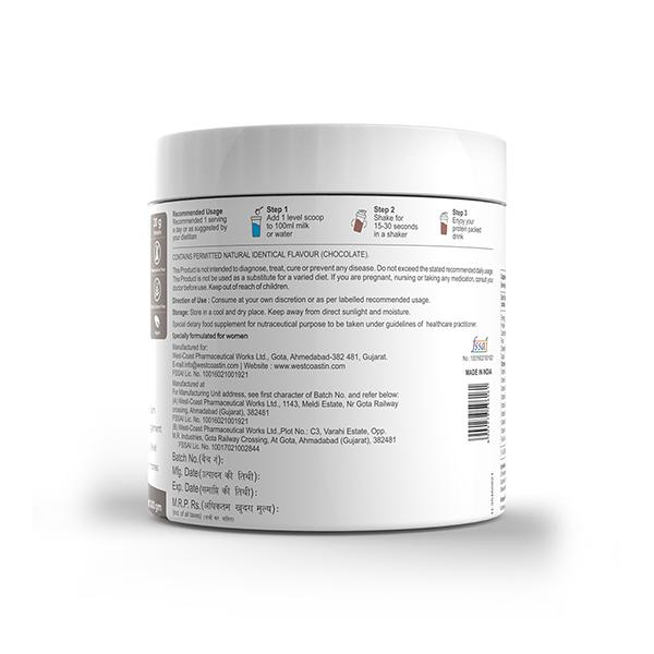 She Need Plant Based Daily Women's Protein Drink - Chocolate Flavour 300 gm - Protein Drink