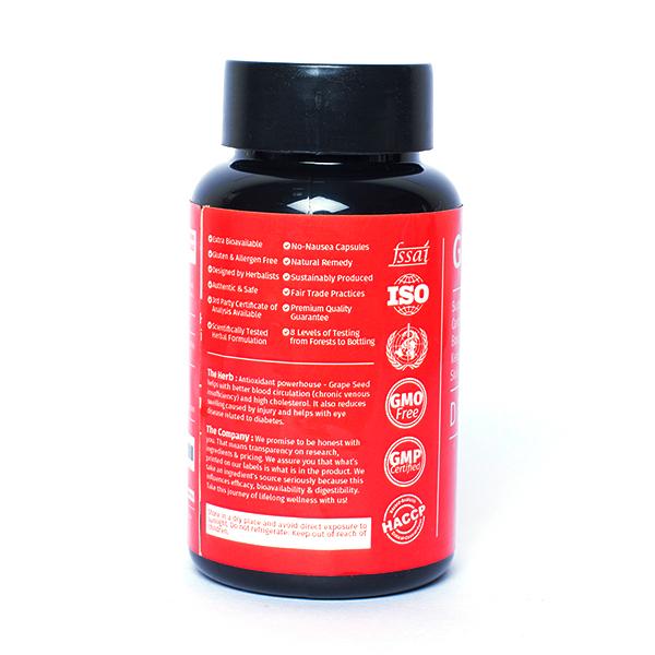 iAYUR Grapeseed 400 mg Veg Capsule 60's - Vitamin C