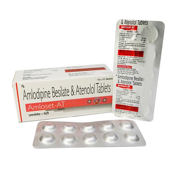 AMLOSET AT Tablet 10's - Hypertension-Cal