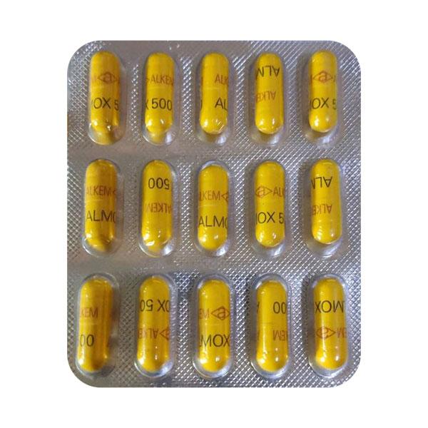 Almox 500mg Capsule 15'S - Bacterial Infections-Pen