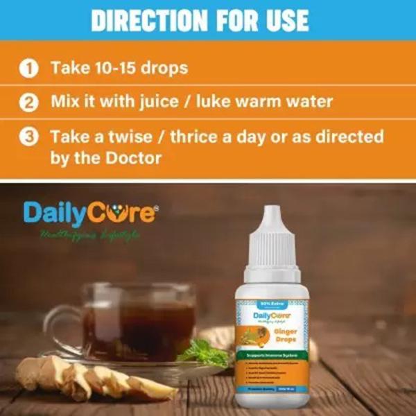 DailyCure Ginger Drops 30ml - Health Products