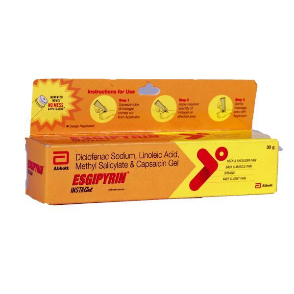 Esgipyrin Insta Gel 30gm - Pain relief-Nsa