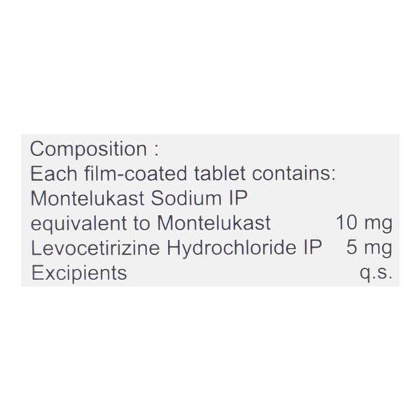 L HIST MONT Tablet 15's - Allergies-Ant