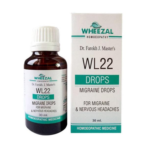 Netmeds | Wheezal Wl-22 Migraine Drops 30ML