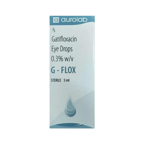 G FLOX Eye Drops 5ml - Eye Infections-Eaa