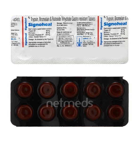 Signoheal Tablet 10'S - Pain relief-Nsa