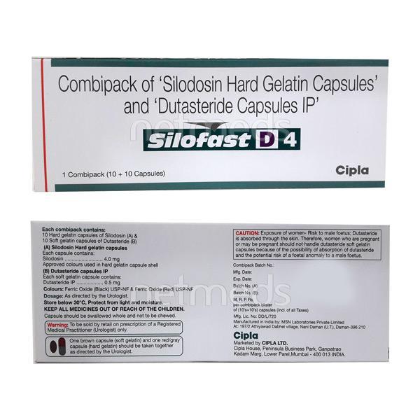 SILOFAST D4 Combipack 1's - Bladder And Prostate Disorders-Dru