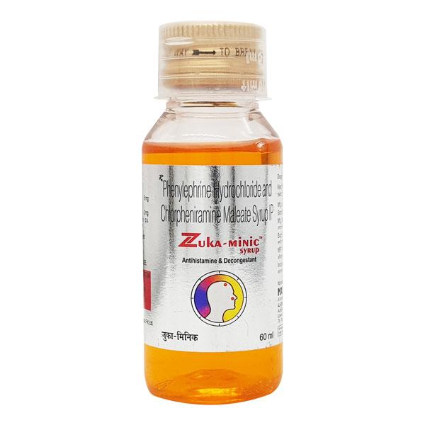 ZUKA MINIC Syrup 60ml - Cough And Cold-Cou