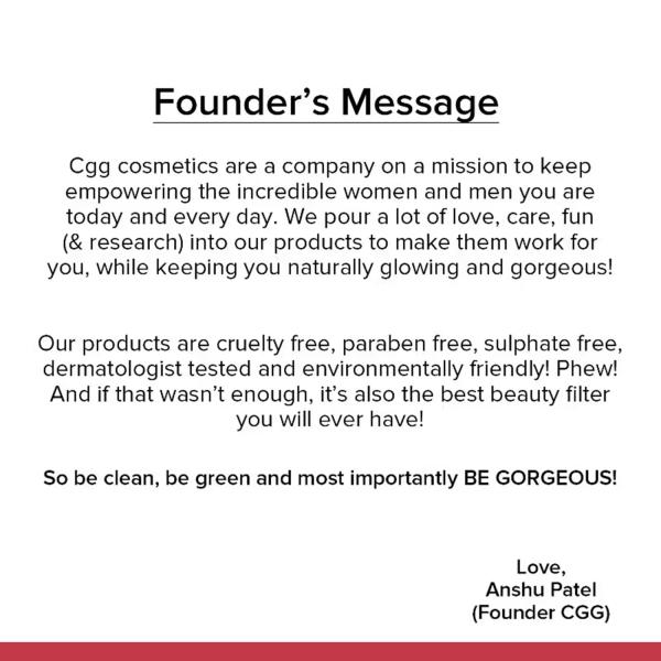 CGG Cosmetics Lip & Cheek Tint Balm SPF 15 - Go Rouge (125) 7 gm - Lip Balms