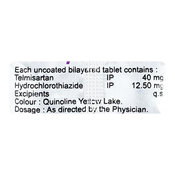 TELMIPIL H 40mg Tablet 10's - Hypertension-Ang