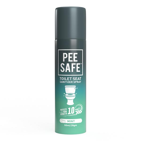 Netmeds | Pee Safe Toilet Seat Sanitizer Spray - Mint 50 ml
