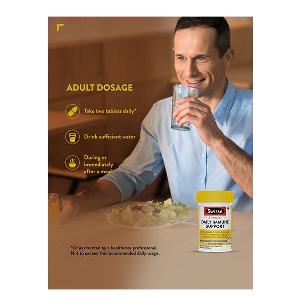 Swisse Ultiboost Daily Immune Support Tablet 60's - Vitamin C