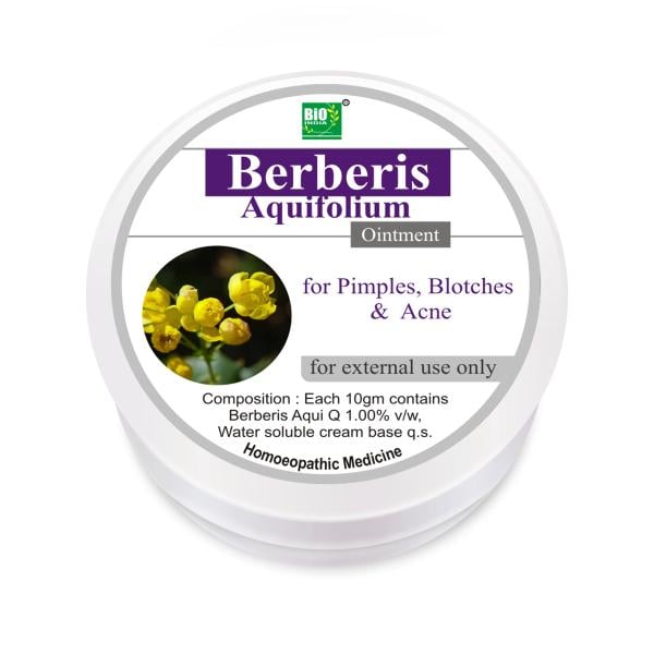 Bio-India's Berberis Aquifolium Ointment 30 gm - Speciality Medicine