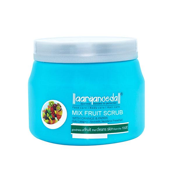 Netmeds | Aryanveda Mixed Fruit Face Scrub - Kiwi & Passion Fruit 400 gm