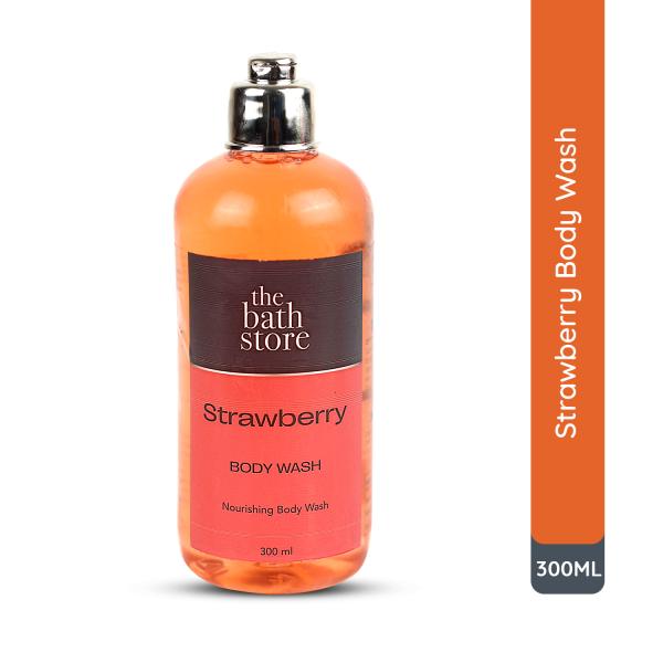 The Bath Store Strawberry Body Wash 300 ml - Shower Gels & Body Wash
