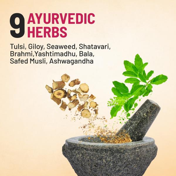 Gynoveda Ayurvedic Multivitamin Capsule (Pack of 3 x 30's) - Multi-Vitamins