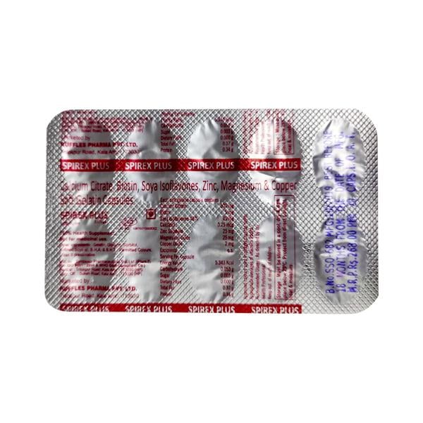 Spirex Plus Capsule 10's - Supplements-Vam