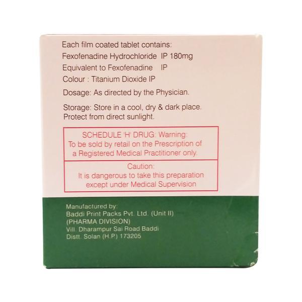 Symfine 180mg Tablet 6'S - Cough And Cold-Cou