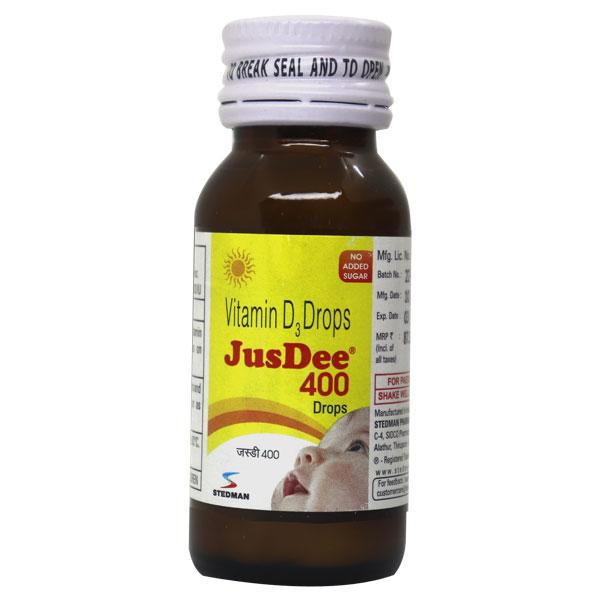 Jusdee 400IU Drops 30ml - Supplements-Vit