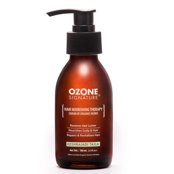 Ozone Signature Keshrajadi Taila Hair Serum 100 ml - Hair Serums