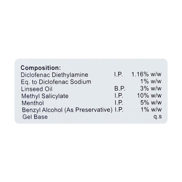 VOLTANASE Gel 30gm - Pain relief-Nsa