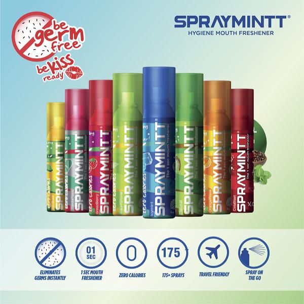 Spraymintt Mouth Freshener - Saunf Shiver 15 gm - Mouth Refreshners