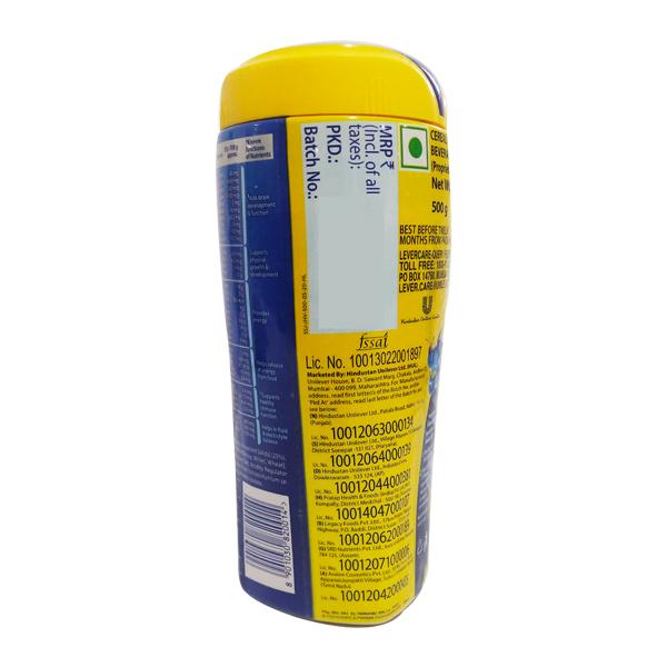 Junior Horlicks (1 to 6 Years) Powder - Vanilla (Pet Jar) 500 g - Kids Nutrition