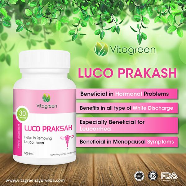 VitaGreen Luco Praksah Capsules 30's - Herbal Dietary Supplement