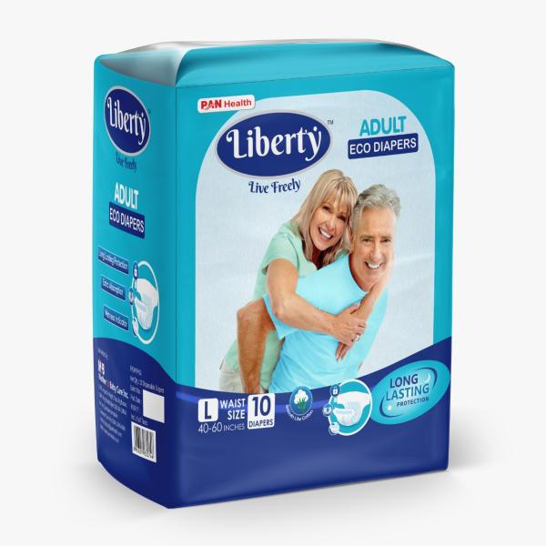 Netmeds | Liberty Eco Adult Diaper Pants (L) 10's