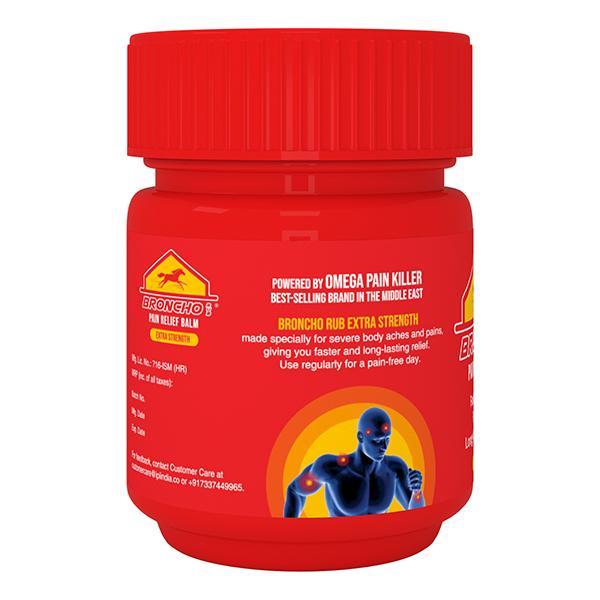 Broncho Rub Pain Relief Balm - Extra Strength 50 ml - Balm/Ointments