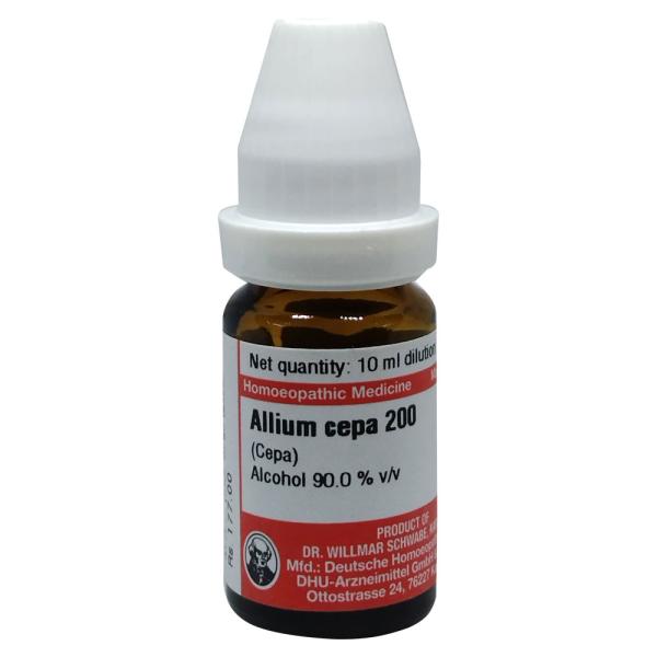 Dr. Willmar Schwabe Allium Cepa 200 CH Drops 10 ml - Homeopathic Drops