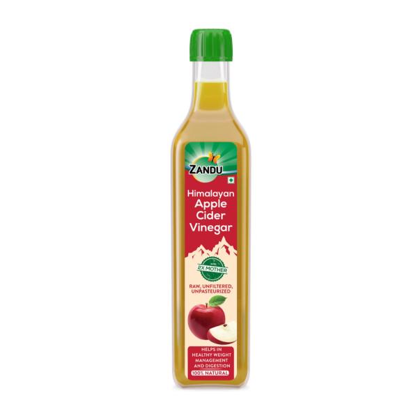 Zandu Himalayan Apple Cider Vinegar 500 ml - Apple Cider Vinegar - Acv