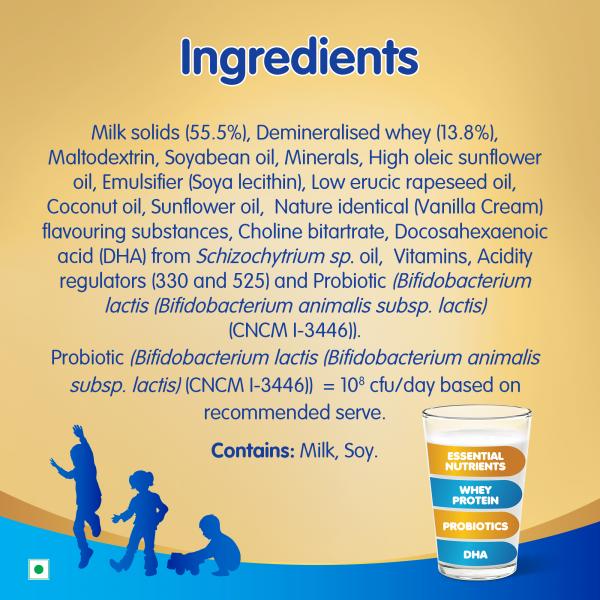 Nestle Nangrow (2-5 Years) Powder 400 gm - Creamy Vanilla Flavour (Refill Pack) - Baby And Infant Supplements