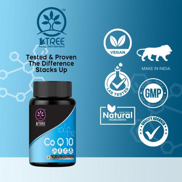 1 Tree Co Q 10 Veg Capsule (Pack of 2 x 60's) - Speciality Medicines