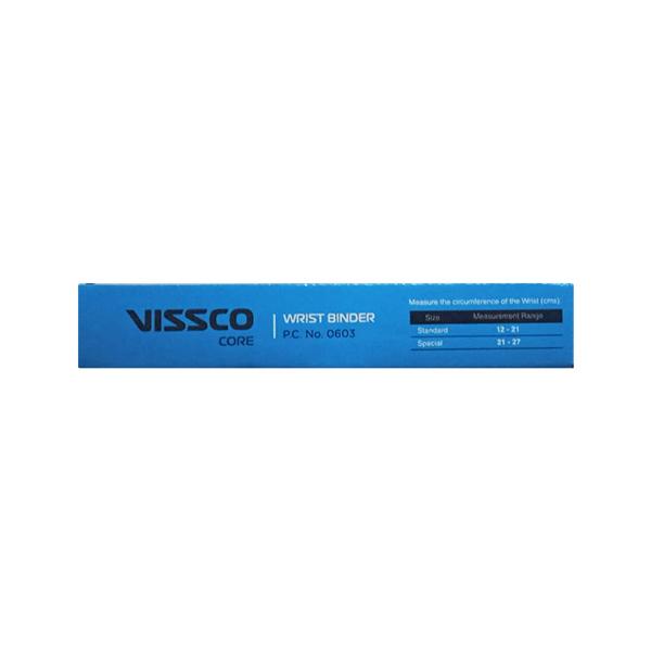 Vissco Core Wrist Binder with Double Lock Mild Support - Standard (Grey) (0603) - Hand/Wrist Supports