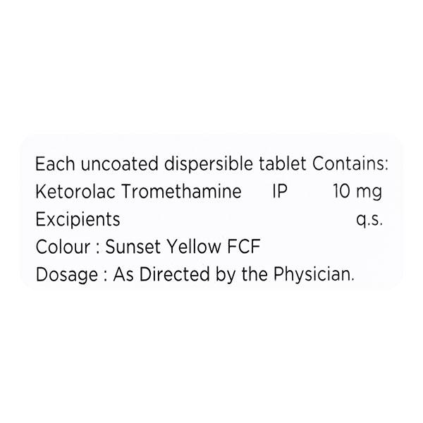 DOLKET RAPID Dispersible Tablet 15's - Pain relief-Nsa
