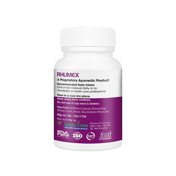 VitaGreen Rhumex Capsules 30's - Herbal Dietary Supplement
