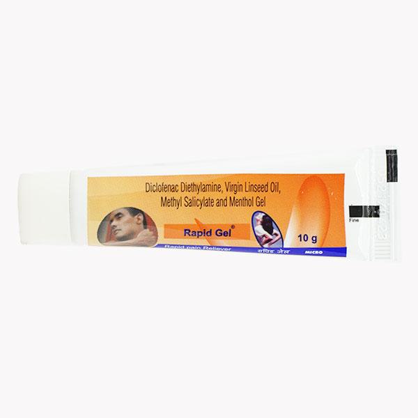 RAPID Gel 10gm - Pain relief-Nsa