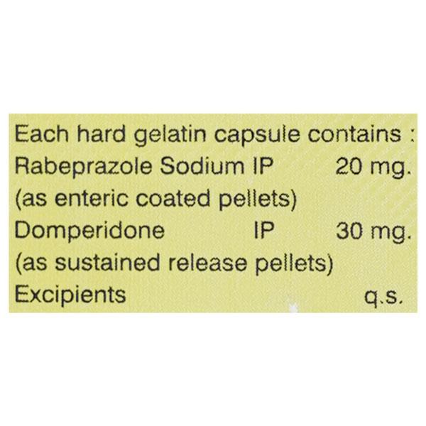 RAPO D Capsule 10's - Ulcer/Reflux/Flatulence-Aaa