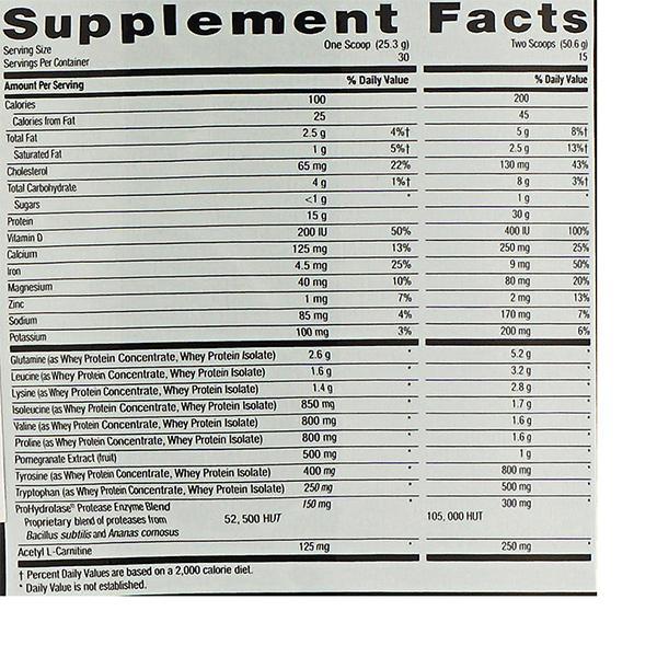 GNC Pro Performance AMP Women's Advanced Protein Powder - Vanilla Icecream 1.7 lb - Workout Essentials