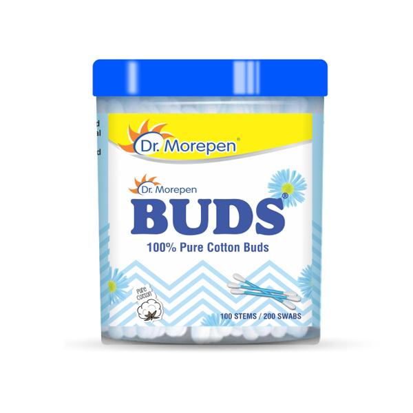 Netmeds | Dr. Morepen Buds 100% Pure Cotton Buds 100's